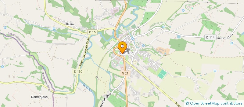 localisation de l'entreprise MONSIEUR RUDY BOIZIOT  ASTAFFORT