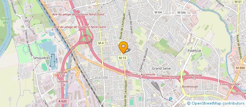 localisation de l'entreprise MONSIEUR RUDY BOLEA  TOULOUSE