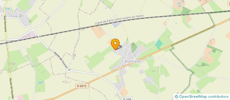 localisation de l'entreprise MONSIEUR RUDY BOTTIN  ALVIMARE