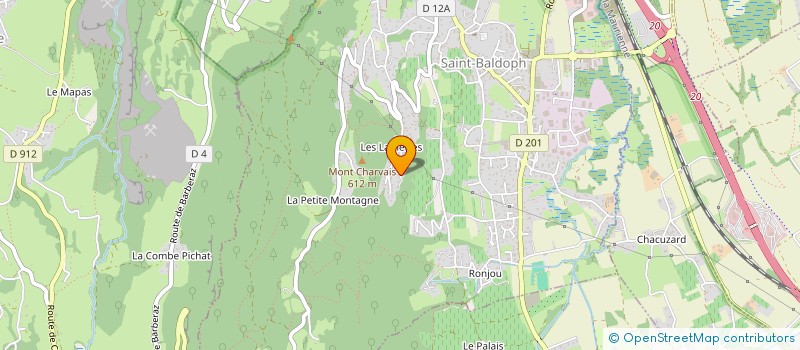 localisation de l'entreprise MONSIEUR RUDY BOUCHER  CHALLES-LES-EAUX