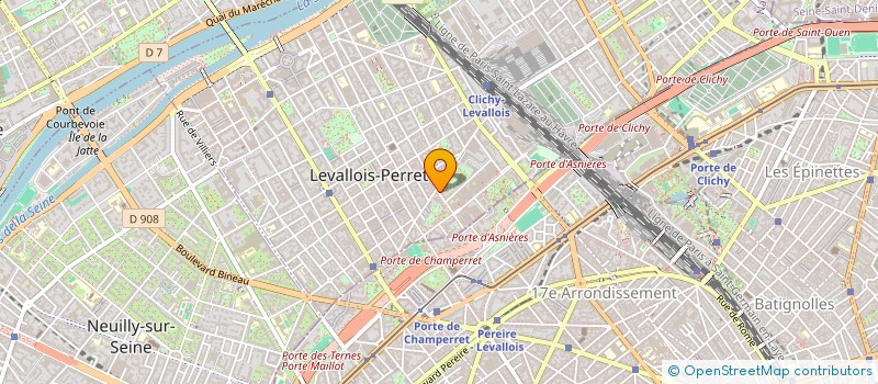 localisation de l'entreprise MONSIEUR RUDY BOULLETIER à LEVALLOIS-PERRET