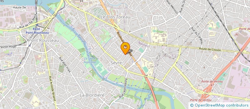 localisation de l'entreprise MONSIEUR RUDY BURBANT à NANTES