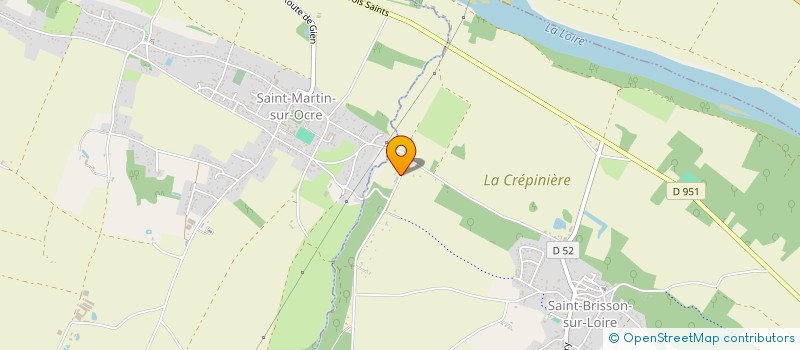 localisation de l'entreprise MONSIEUR RUDY CALMELS à SAINT-BRISSON-SUR-LOIRE