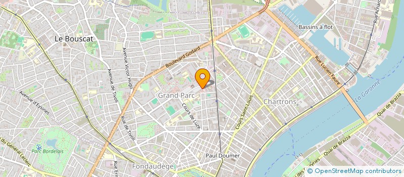 localisation de l'entreprise MONSIEUR RUDY CANDA à BORDEAUX