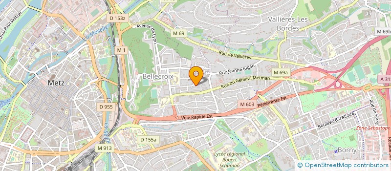 localisation de l'entreprise MONSIEUR RUDY CARO  METZ