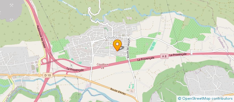 localisation de l'entreprise MONSIEUR RUDY CARROZZA  COUDOUX