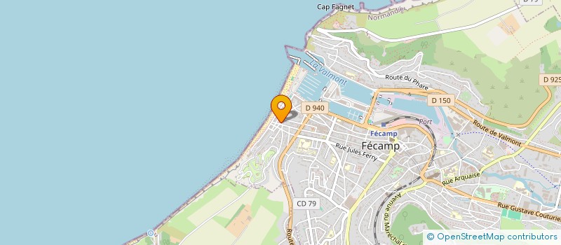 localisation de l'entreprise MONSIEUR RUDY CASTELLI  FECAMP