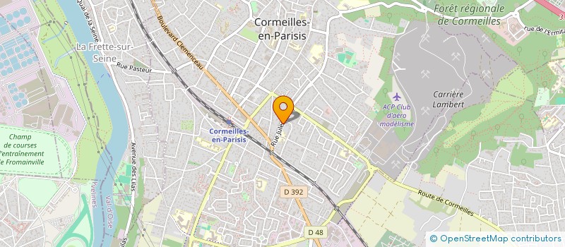 localisation de l'entreprise MONSIEUR RUDY CHASAGRANDE à CORMEILLES-EN-PARISIS