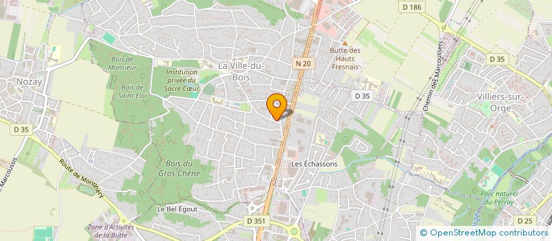 localisation de l'entreprise MONSIEUR RUDY CHATELIN à LA VILLE-DU-BOIS