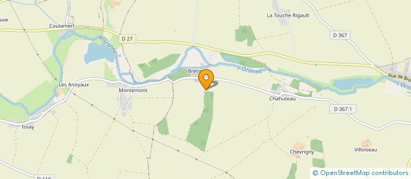 localisation de l'entreprise MONSIEUR RUDY CHEVALIER à DANGEAU