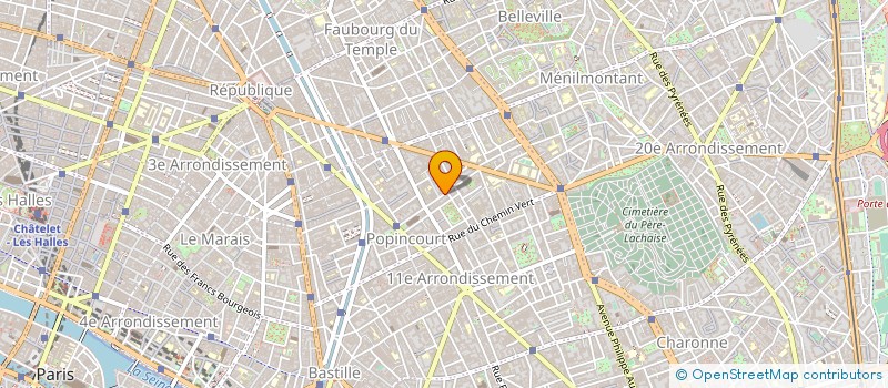 localisation de l'entreprise MONSIEUR RUDY CHIMKIEVITCH  PARIS