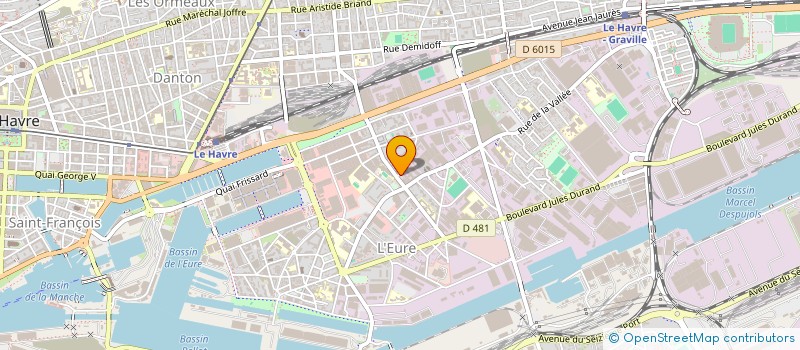 localisation de l'entreprise MONSIEUR RUDY CHOLIEU à LE HAVRE