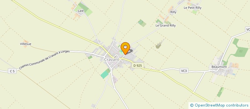 localisation de l'entreprise MONSIEUR RUDY CLEMENCON à CRAVANT