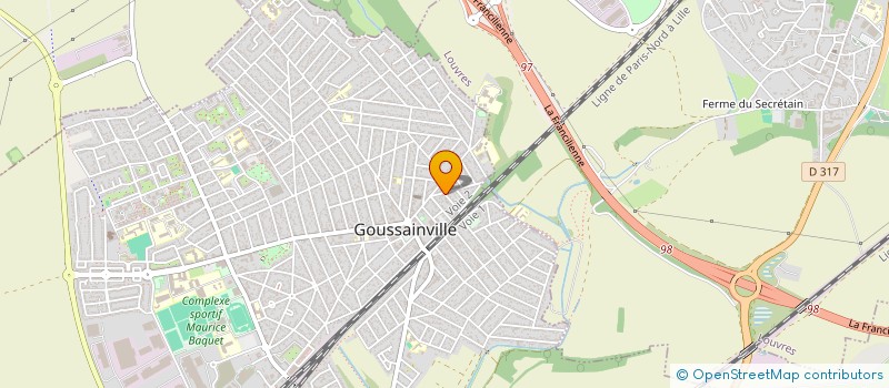 localisation de l'entreprise MONSIEUR RUDY COCO à GOUSSAINVILLE
