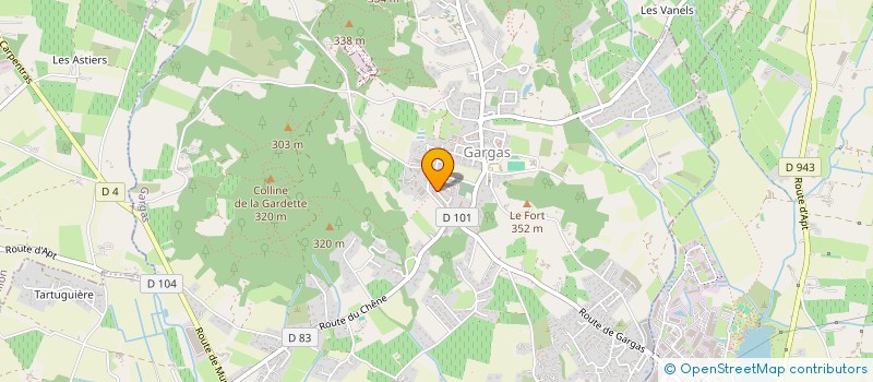 localisation de l'entreprise MONSIEUR RUDY COLLET  PERTUIS