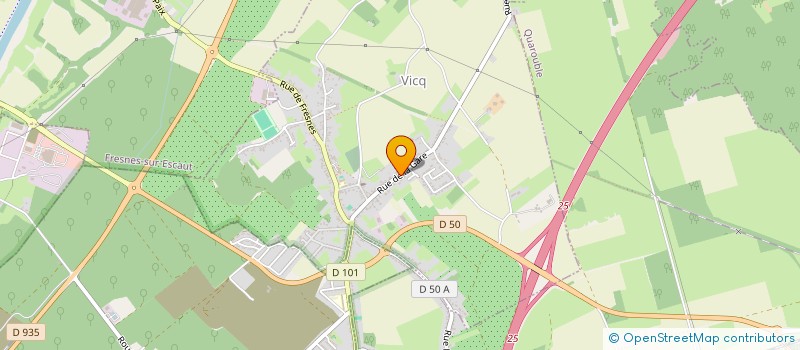 localisation de l'entreprise MONSIEUR RUDY COQUELET  VICQ