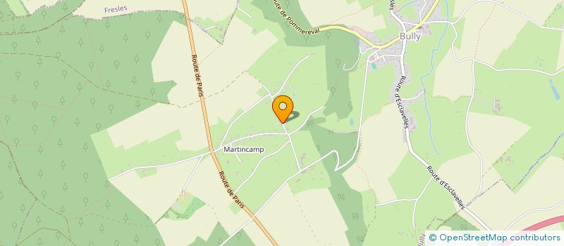 localisation de l'entreprise MONSIEUR RUDY CORAILLER  BULLY