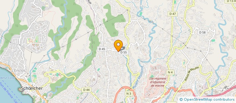 localisation de l'entreprise MONSIEUR RUDY CORTANA  FORT-DE-FRANCE