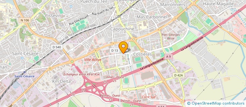 localisation de l'entreprise MONSIEUR RUDY CORTES  NIMES