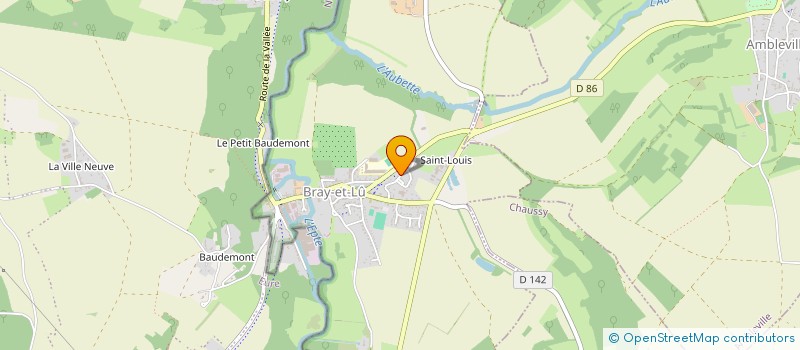 localisation de l'entreprise MONSIEUR RUDY COSAQUE  BRAY-ET-LU