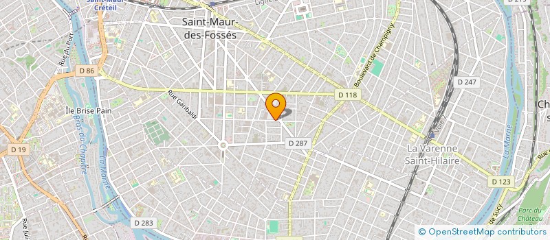 localisation de l'entreprise MONSIEUR RUDY COTTEREAU à SAINT-MAUR-DES-FOSSES