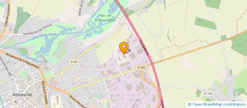 localisation de l'entreprise MONSIEUR RUDY COURTOIS à ABBEVILLE