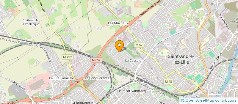 localisation de l'entreprise MONSIEUR RUDY CRETON à LAMBERSART