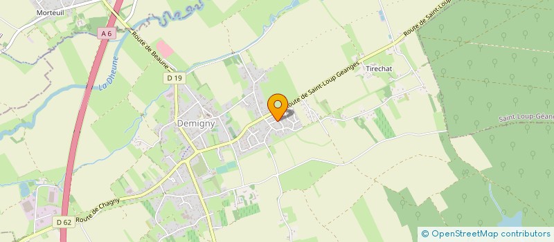 localisation de l'entreprise MONSIEUR RUDY DA SILVA  DEMIGNY