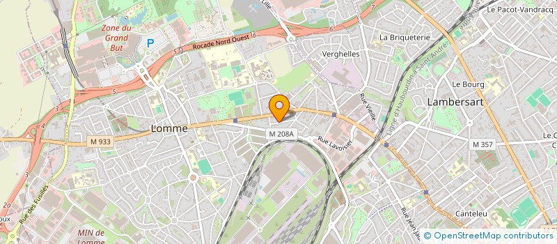 localisation de l'entreprise MONSIEUR RUDY DA VEIGA RIBEIRO à LILLE