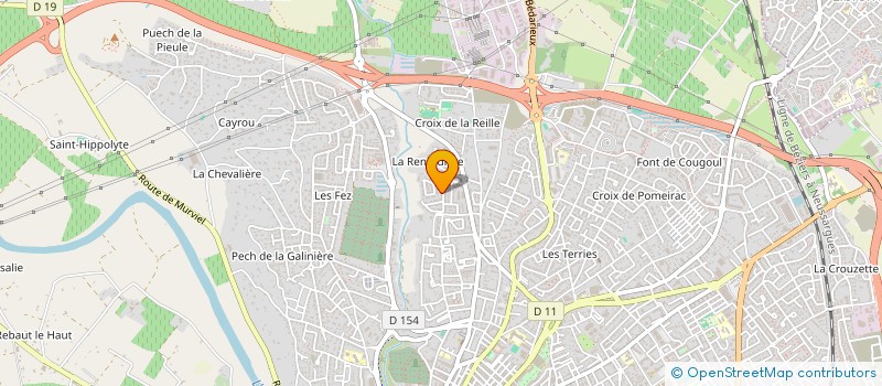 localisation de l'entreprise MONSIEUR RUDY DANIEL à BEZIERS
