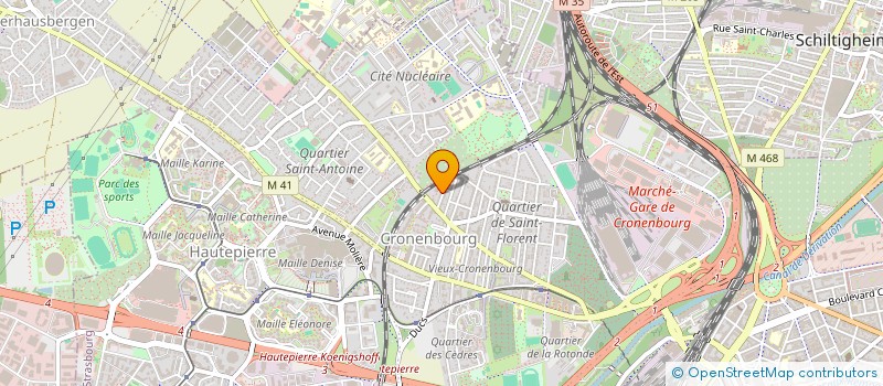 localisation de l'entreprise MONSIEUR RUDY DANIEL SURCO ALZAMORA à STRASBOURG