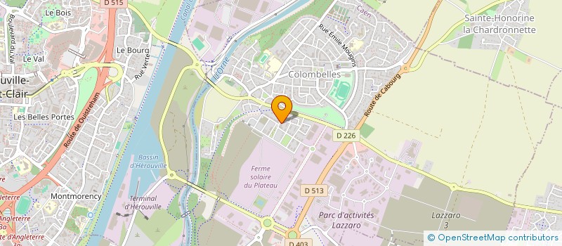 localisation de l'entreprise MONSIEUR RUDY DAVID à COLOMBELLES