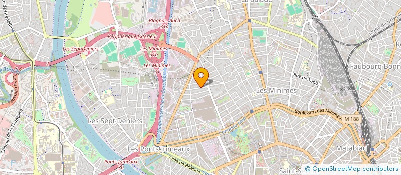 localisation de l'entreprise MONSIEUR RUDY DE ASSUNCAO à TOULOUSE