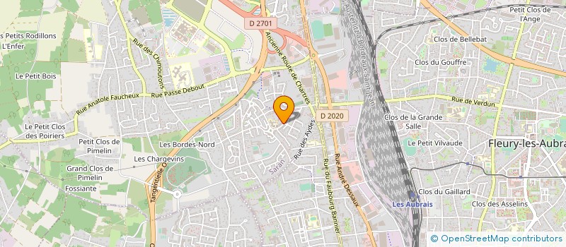 localisation de l'entreprise MONSIEUR RUDY DE CARVALHO à SARAN