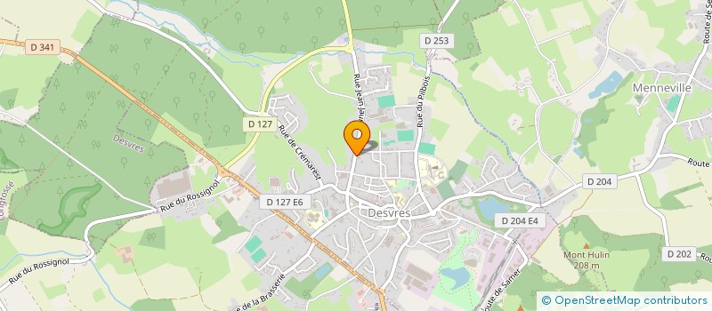 localisation de l'entreprise MONSIEUR RUDY DECLOITRE  DESVRES