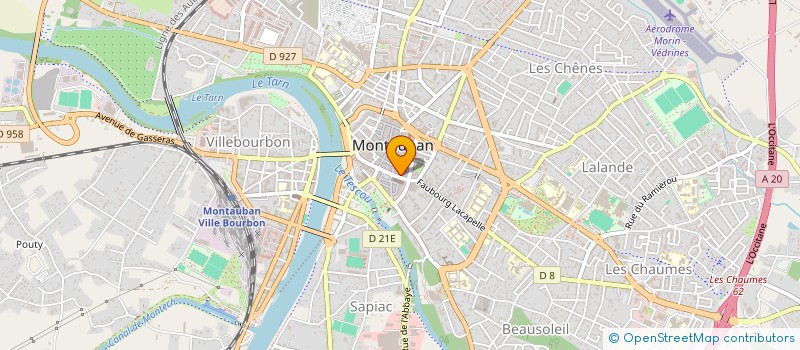 localisation de l'entreprise MONSIEUR RUDY DESAPHY  MONTAUBAN