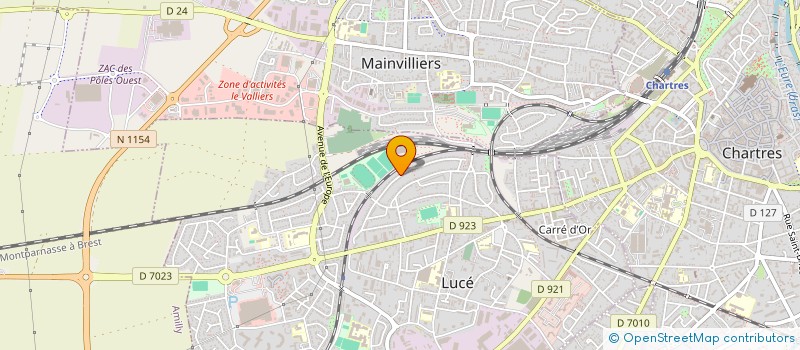 localisation de l'entreprise MONSIEUR RUDY DESBIENDRAS à LUCE