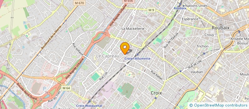 localisation de l'entreprise MONSIEUR RUDY DESSIN  WASQUEHAL