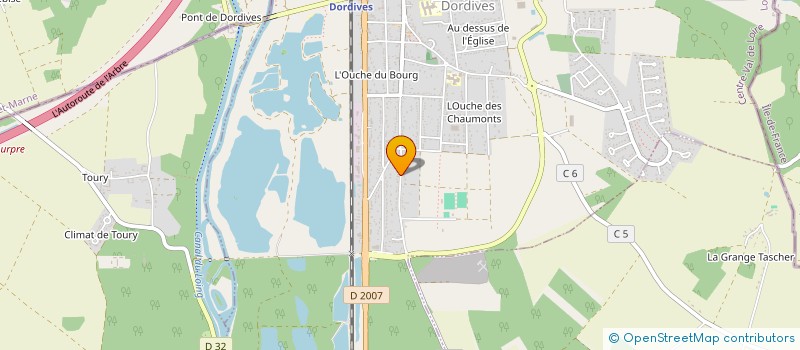 localisation de l'entreprise MONSIEUR RUDY DETHIERE  DORDIVES