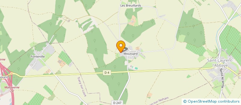 localisation de l'entreprise MONSIEUR RUDY DEZAT à SAINT-MARTIN-SUR-NOHAIN