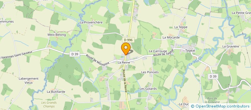 localisation de l'entreprise MONSIEUR RUDY DOS SANTOS MARQUES à VARENNES-SAINT-SAUVEUR