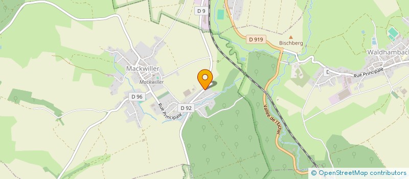 localisation de l'entreprise MONSIEUR RUDY DUBUSSE  MACKWILLER