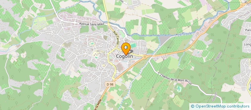 localisation de l'entreprise MONSIEUR RUDY DUCHAZAUBENEIX à COGOLIN
