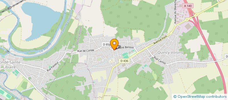 localisation de l'entreprise MONSIEUR RUDY DULIN à QUINCY-VOISINS