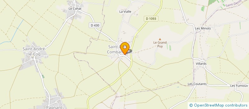 localisation de l'entreprise MONSIEUR RUDY DUMAZET GAUTIER à SAINT-ANDRE-LE-COQ