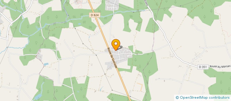 localisation de l'entreprise MONSIEUR RUDY DUPONT  BRETAGNE-DE-MARSAN