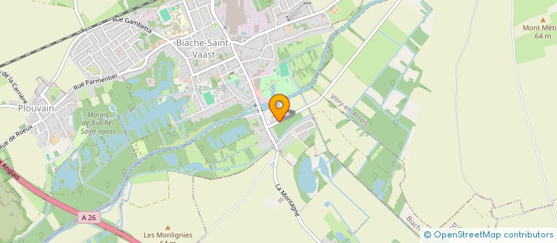 localisation de l'entreprise MONSIEUR RUDY DURAND  BIACHE-SAINT-VAAST