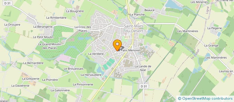 localisation de l'entreprise MONSIEUR RUDY EDOUARD  SAINT-MARS-DU-DESERT