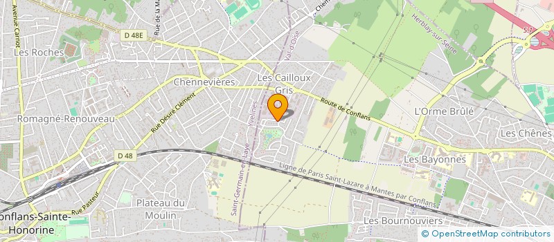 localisation de l'entreprise MONSIEUR RUDY FELDER  HERBLAY-SUR-SEINE