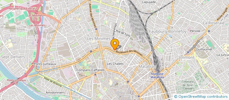 localisation de l'entreprise MONSIEUR RUDY FERET à TOULOUSE